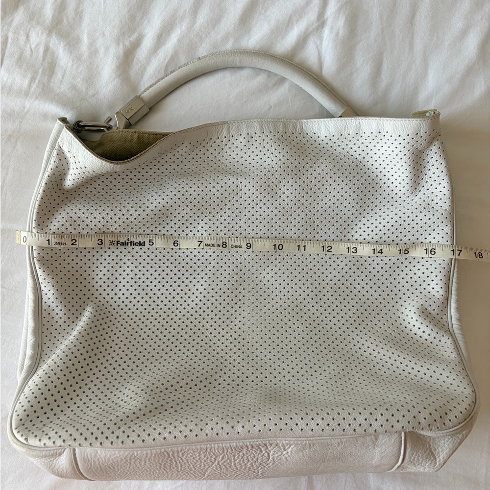 YSL Roadie Hobo Bag - White - Picture 8 of 11